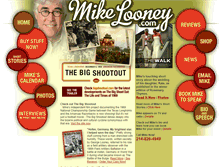 Tablet Screenshot of mikelooney.com